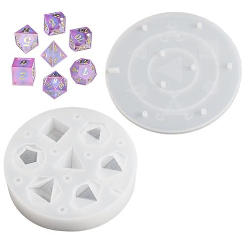 Slakerbe Form für Brettspiele Würfelform Groß -Stück DIY Set und bezaubernder Epoxidharz Würfel Schlüsselanhänger Creator Slakerbe Form für Brettspiele Würfelform Groß -Stück DIY Set und bezaubernder Epoxidharz Würfel Schlüsselanhänger Creator von Slakerbe