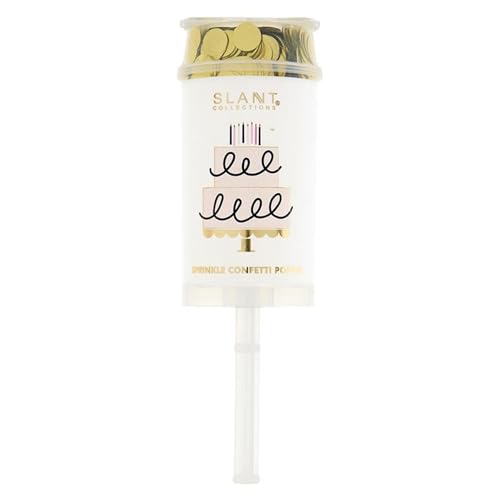 Slant Collections Party Push-Pop Konfetti Popper Hochzeit und mehr, 1 Stück, Geburtstagstorte Slant Collections Party Push-Pop Konfetti Popper Hochzeit und mehr, 1 Stück, Geburtstagstorte von Slant