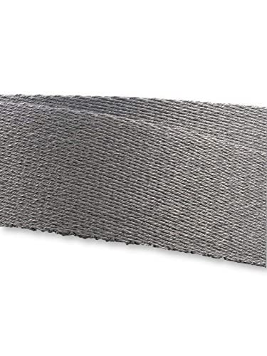 Gurtband 40mm Baumwolle Taschengurt Uni 32 Farben - 1 Meter (Grau) von Slantastoffe