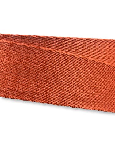 Gurtband 40mm Baumwolle Taschengurt Uni 32 Farben - 1 Meter (Orange) von Slantastoffe