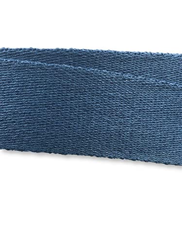 Gurtband 40mm Baumwolle Taschengurt Uni 32 Farben - 1 Meter (Petrol) von Slantastoffe