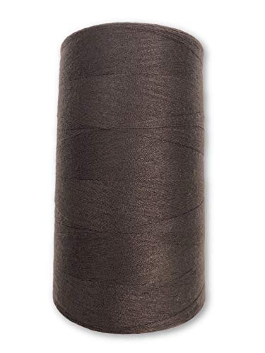 Nähgarn, Overlockgarn 5000Y, 40/2 (140), 9 Farben (Dunkelbraun) von Slantastoffe