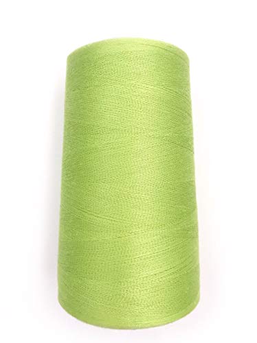 Nähgarn, Overlockgarn 5000Y, 50/2 (140), 10 Farben, 100% Polyester (Gelbgrün) von Slantastoffe