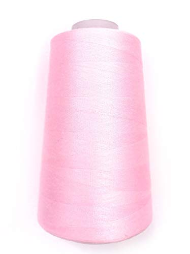 Nähgarn, Overlockgarn 5000Y, 50/2 (140), 11 Farben, 100% Polyester (Babypink) von Slantastoffe