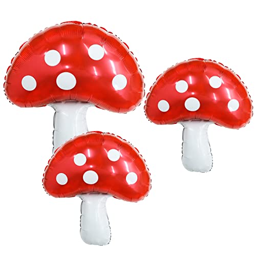 3 Stücke 31 '' Pilz Folienballons Pilz Geburtstagsfeier Lieferant Fee Prinzessin Geburtstag Wald Thema Ballon Fee Garten Party Pilz Dekoration Zauberwald Dekoration 3 Stücke 31 '' Pilz Folienballons Pilz Geburtstagsfeier Lieferant Fee Prinzessin Geburtstag Wald Thema Ballon Fee Garten Party Pilz Dekoration Zauberwald Dekoration von Sliverdew