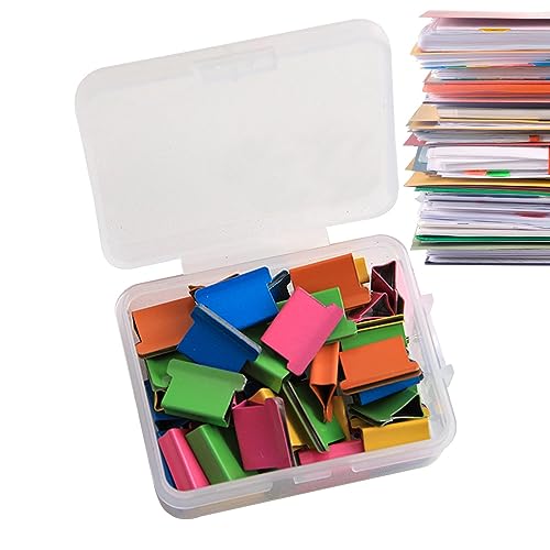 Hefter Hefter Clip Reusable Creative Stapler Push Hefter,zum Fixieren Losem Blattpapier,Tragbarer Hefter, Manuelle Nahtloser Hefterfür Büro Home Schulbedarf von Sloane