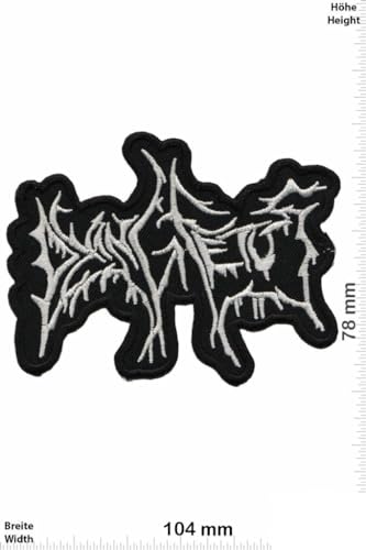 American Death Metal Band Patch Abzeichen bestickt zum Aufbügeln von Slow Vibes Patch Store