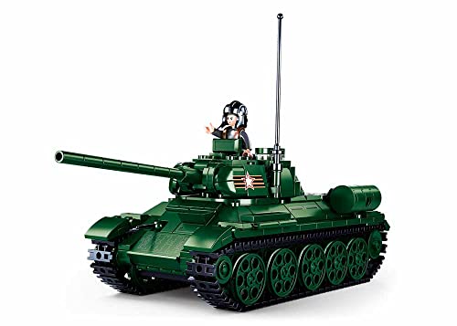 SLUBAN ModelBricks - T34-85 Tank 497 PCS SLUBAN ModelBricks - T34-85 Tank 497 PCS von SLUBAN
