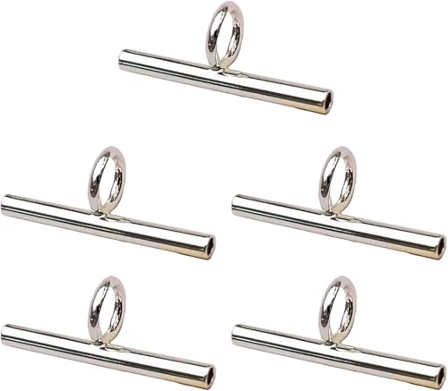 5 x silberfarbene falsche Brosche zu Halsketten-Konverter, verstellbare Halsketten-Brosche, Verbindungsstück, DIY-Schmuckherstellung, Schmuckzubehör-Konverter, Schmuckherstellungs-Kits 5 x silberfarbene falsche Brosche zu Halsketten-Konverter, verstellbare Halsketten-Brosche, Verbindungsstück, DIY-Schmuckherstellung, Schmuckzubehör-Konverter, Schmuckherstellungs-Kits von Sluswallow