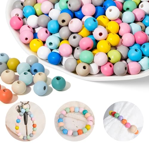500 Stück 36 Farben Holzperlen zum Auffädeln Holzperlen Bunt Perlen zum Auffädeln Perlen Holz Bunte Perlen Herstellung von Armbändern Halsketten Handyketten Schlüsselanhängern Ohrringen Taschenzubehör 500 Stück 36 Farben Holzperlen zum Auffädeln Holzperlen Bunt Perlen zum Auffädeln Perlen Holz Bunte Perlen Herstellung von Armbändern Halsketten Handyketten Schlüsselanhängern Ohrringen Taschenzubehör von Slvoaujtk