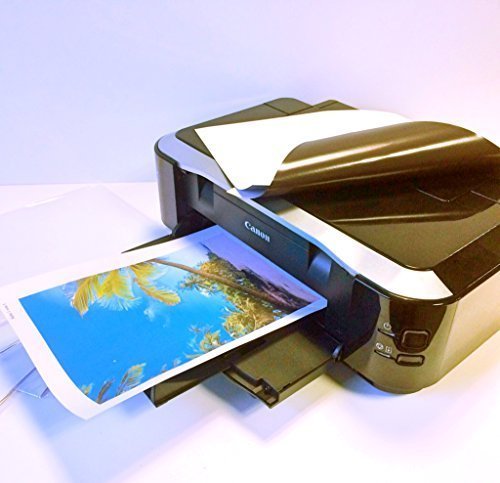5 Blatt A4 Fotopapier magnetisch Magnetpapier - Inkjet-Magnetfolien DIN A4 matt/weiß von Smagnon