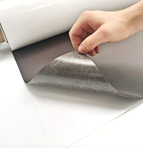 Eisenfolie - Ferrofolie 0,6mm - Stark 620mm x 1000mm x 0,6mm selbstklebend - Haftgrund für Magnete - Magnetfolie Eisenfolie - Ferrofolie 0,6mm - Stark 620mm x 1000mm x 0,6mm selbstklebend - Haftgrund für Magnete - Magnetfolie von Smagnon