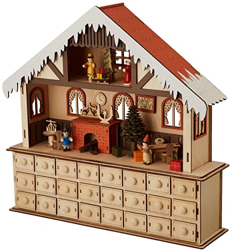 small foot Adventskalender Stube mit Beleuchtung aus Holz, moderne Weihnachtsdekoration, 10546 small foot Adventskalender Stube mit Beleuchtung aus Holz, moderne Weihnachtsdekoration, 10546 von Small Foot