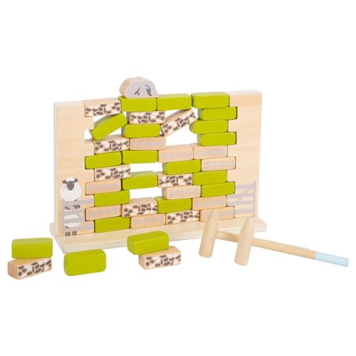 small foot Wackelmauer "4 Friends" aus Holz, Gesellschaftsspiel für Kinder, inkl. zwei Hämmern, ab 4 Jahren, 12237 small foot Wackelmauer "4 Friends" aus Holz, Gesellschaftsspiel für Kinder, inkl. zwei Hämmern, ab 4 Jahren, 12237 von Small Foot