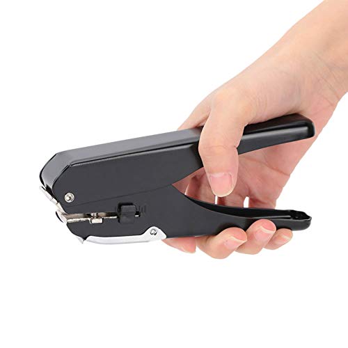 Smandy 10 Sheets Hole Puncher mit Ergonomischem Griff, Schwarzer Eisenhandbuch Plier Punch, für Zuhause, Büro, Schule, mit Papierstoppersystem, Starke Praktikabilität Smandy 10 Sheets Hole Puncher mit Ergonomischem Griff, Schwarzer Eisenhandbuch Plier Punch, für Zuhause, Büro, Schule, mit Papierstoppersystem, Starke Praktikabilität von Smandy