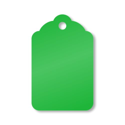 SmartSign 1000 Stück grüne Blanko-Etiketten – Größe 5, 13-kantiger dicker Blanko-Karton mit Jakobsmuschel-Oberseite, 4,4 x 2,9 cm, vorgestanzt, beschreibbar SmartSign 1000 Stück grüne Blanko-Etiketten – Größe 5, 13-kantiger dicker Blanko-Karton mit Jakobsmuschel-Oberseite, 4,4 x 2,9 cm, vorgestanzt, beschreibbar von SmartSign