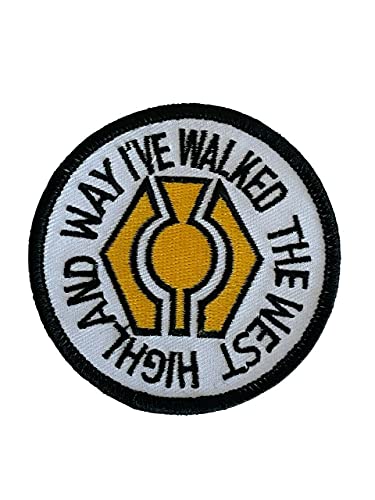 Smartbadge® Aufnäher mit der Aufschrift „I `ve Walked The West Highland Way“, bestickt von Smartbadge