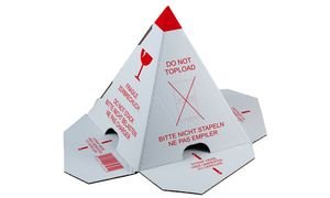 smartboxpro 314112110 Palettenhütchen Stapelschutz "nicht stapeln", 25 Stück von Smartbox Pro