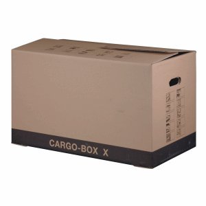 smartboxpro Umzugskarton Cargo-Box X 637x360x340mm braun von Smartbox Pro