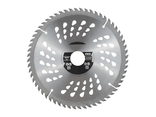Kreissägeblatt für Holz, 210 mm Durchmesser, 30 mm Aufnahme, 2,3 mm Schnittbreite, 60 Zähne für Profi oder Hobby Handwerker von SmartyFix