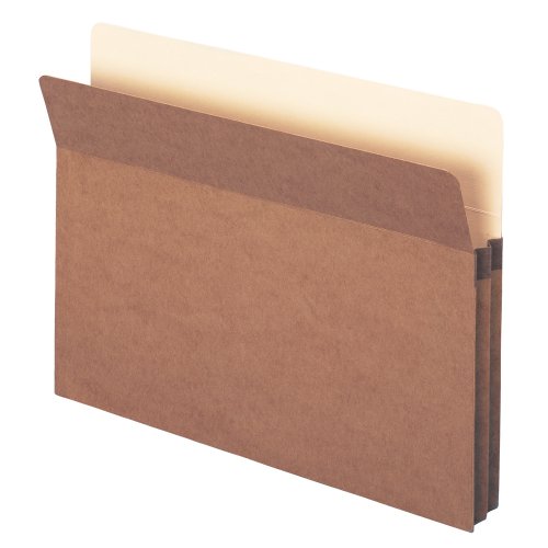 SMEAD Datei Tasche, gerade geschnittene Tab, 1–3/10,2 cm Expansion, Letter-Format, Redrope, 25 pro Box (Pikierschale 73214) von Smead