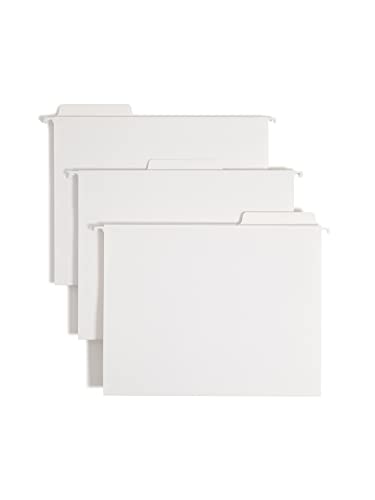 Smead FasTab 64002 Hängeregister, 1/3-Schnitt, integrierte Registerkarte, Briefgröße, Weiß, 20 Stück pro Box Smead FasTab 64002 Hängeregister, 1/3-Schnitt, integrierte Registerkarte, Briefgröße, Weiß, 20 Stück pro Box von Smead