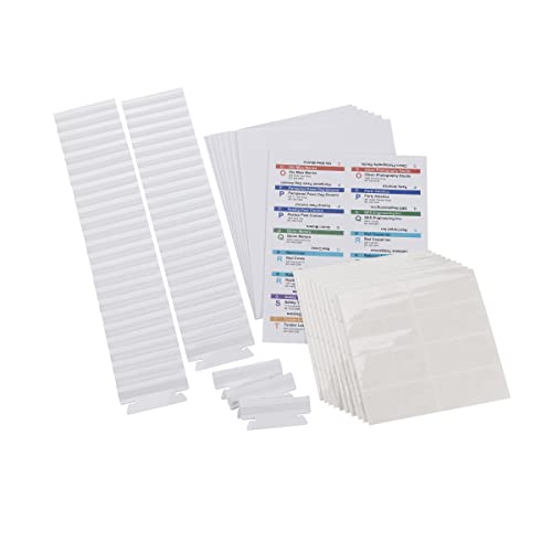 Smead Viewables® Beschriftungssystem, Nachfüllpackung, Hängeordner Etiketten, Tintenstrahl- und Laserdrucker (64910) von Smead