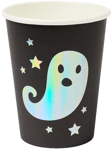 Smiffys 56501 Ghost Tableware, Partybecher, Unisex-Erwachsene, mehrfarbig, Einheitsgröße Smiffys 56501 Ghost Tableware, Partybecher, Unisex-Erwachsene, mehrfarbig, Einheitsgröße von Smiffys