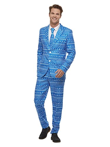 Wrapping Paper Suit, Multi-Coloured (XL) von Smiffys