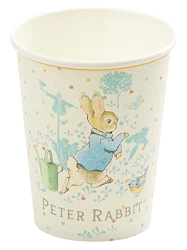 Smiffys Klassisches Tischgedeck Peter Rabbit Party-Tassen x8, 9 oz/266 ml von Smiffys