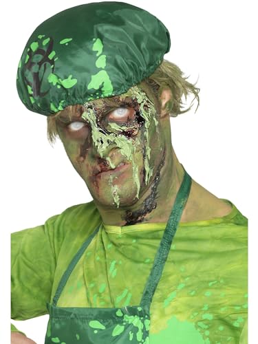 Smiffys Monster-Wundschorf-Blut, Grün, Trocknet realistisch, 25g von Smiffys