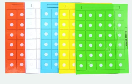 Smile4Autsim 5 visuelle Aktivitäten-Wahltafeln für Kinder mit Autismus, visueller Zeitplan und Belohnungstafel mit 76,7 cm Haken-Münze, ideal für lose Karteikarten Smile4Autsim 5 visuelle Aktivitäten-Wahltafeln für Kinder mit Autismus, visueller Zeitplan und Belohnungstafel mit 76,7 cm Haken-Münze, ideal für lose Karteikarten von Smile4Autism