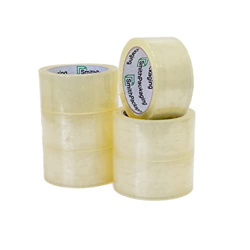 SmithPackaging Klebeband, Acryl, 48 mm x 66 m, transparent, 6 Rollen SmithPackaging Klebeband, Acryl, 48 mm x 66 m, transparent, 6 Rollen von SmithPackaging