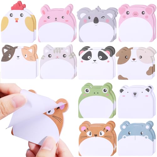 Smivyhp 24 Stück Kleine Haftnotizen Kinder Tiere Kleine Notizblock Kindergeburtstag Gastgeschenke für Kinder, Studenten, Lustig Mitgebsel Sticky Notes für Schule, Zuhause, Büro, Party Taschen Füller Smivyhp 24 Stück Kleine Haftnotizen Kinder Tiere Kleine Notizblock Kindergeburtstag Gastgeschenke für Kinder, Studenten, Lustig Mitgebsel Sticky Notes für Schule, Zuhause, Büro, Party Taschen Füller von Smivyhp