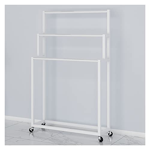 SnamicE Handelsüblicher Präsentationsständer für Schalstoffe – Eisenrahmen, tragbarer Organizer-Halter für Einzelhandelsgeschäfte für Schals/Geschenkpapier/Vorhänge, mit d,White-100x30x150cm SnamicE Handelsüblicher Präsentationsständer für Schalstoffe – Eisenrahmen, tragbarer Organizer-Halter für Einzelhandelsgeschäfte für Schals/Geschenkpapier/Vorhänge, mit d,White-100x30x150cm von SnamicE