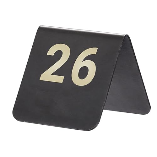 SnamicE Tischkarten, Tischnummern Restaurant 1-5/10/20, Schwarzes Titan-Edelstahl-Restaurant-Nummernschild im Zeltstil, Reservierte Sitzplatzplatte, Hochzeitsfeier, 8 × 8 cm, SnamicE Tischkarten, Tischnummern Restaurant 1-5/10/20, Schwarzes Titan-Edelstahl-Restaurant-Nummernschild im Zeltstil, Reservierte Sitzplatzplatte, Hochzeitsfeier, 8 × 8 cm, von SnamicE