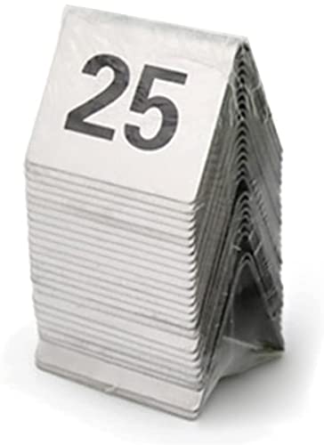 SnamicE Tischnummern, Edelstahl-Tischnummernkarten für Zelte, Sitzplätze für Restaurants, Cafés und Bars, Tischnummern von 1 bis 25,1 to 25 SnamicE Tischnummern, Edelstahl-Tischnummernkarten für Zelte, Sitzplätze für Restaurants, Cafés und Bars, Tischnummern von 1 bis 25,1 to 25 von SnamicE