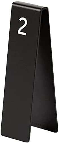 SnamicE Tischnummern 1-10, Kreatives vertikales doppelseitiges Tischnummernschild Restaurant-Nummernschild Essenskarte Tischpositionskartentisch, 17 cm x 5 cm, Schwarz 1-17 x 5 cm,Black 1-17 x 5 cm SnamicE Tischnummern 1-10, Kreatives vertikales doppelseitiges Tischnummernschild Restaurant-Nummernschild Essenskarte Tischpositionskartentisch, 17 cm x 5 cm, Schwarz 1-17 x 5 cm,Black 1-17 x 5 cm von SnamicE