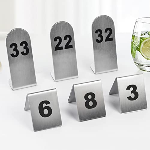 SnamicE Tischplattenkarte 1 bis 25 50 100 Edelstahl-Tischnummernschilder für Restaurants – Gäste können ihre Plätze schnell Finden/V-Typ/1 bis 100, L-Typ-1 bis 100,L Type-1 to 100 SnamicE Tischplattenkarte 1 bis 25 50 100 Edelstahl-Tischnummernschilder für Restaurants – Gäste können ihre Plätze schnell Finden/V-Typ/1 bis 100, L-Typ-1 bis 100,L Type-1 to 100 von SnamicE