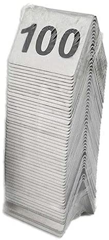 Tischnummern, 1–100, 4,8 x 4,1 cm, Edelstahl-Tischnummernkarten für Zelte, Tischnummern für Restaurant, Café, Bar, Hochzeits- und Geburtstagspartyzubehör, 1 bis 100 – 4,8 x ,1 to 100-1.9×1.6 inches Tischnummern, 1–100, 4,8 x 4,1 cm, Edelstahl-Tischnummernkarten für Zelte, Tischnummern für Restaurant, Café, Bar, Hochzeits- und Geburtstagspartyzubehör, 1 bis 100 – 4,8 x ,1 to 100-1.9×1.6 inches von SnamicE