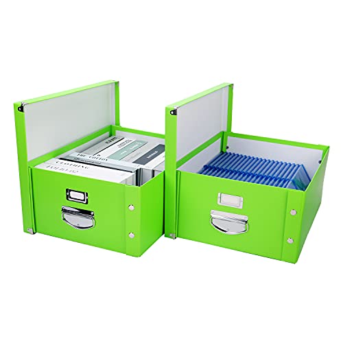 Snap-N-Store Aufbewahrungsbox, A3-Größe, Grün, 2er-Pack von Snap-N-Store