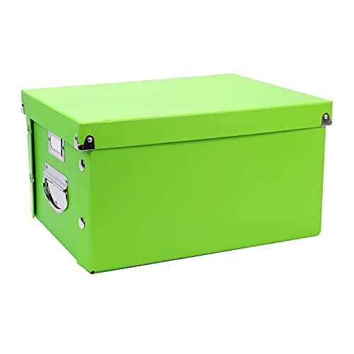 Snap-N-Store Aufbewahrungsbox, Größe A4, Grün, 2er-Pack von Snap-N-Store