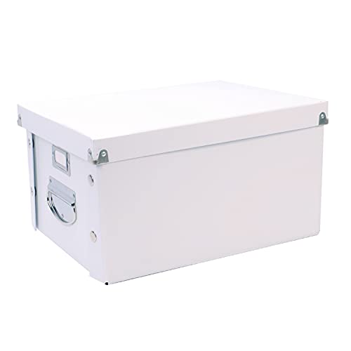 Snap-N-Store Aufbewahrungsbox, Größe A4, Weiß, 2er-Pack von Snap-N-Store
