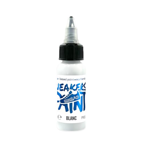 Farbe für Leder und Textilien - Weiß - 30 ml – Custom Sneaker, Kleidung, Taschen, Jeans | SneakArts von SneakArts