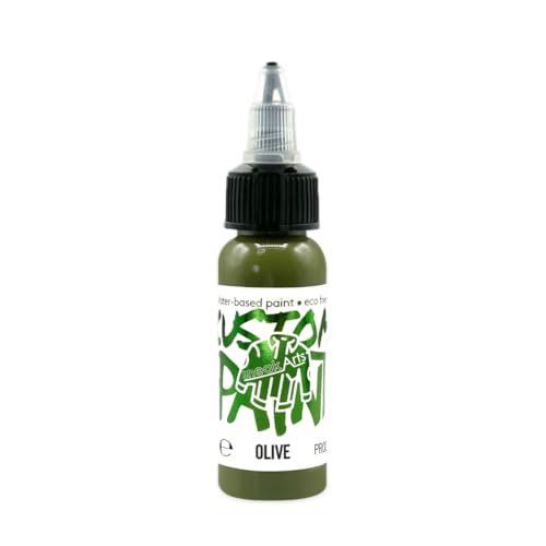 SneakArts Färbemittel für Wildleder und Nubuck - Beleben Sie Ihre Schuhe und Kleidung wieder (Oliv, 30 Milliliters) von SneakArts