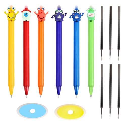 SneiDr 6 Stück Radierbarer Kugelschreiber Blau Radierstift Gelstifte Einziehbare Tintenroller Radierbar 0,5mm Spitze Kawaii Stiften mit Schwarzen Minen und Radiergummi für Kinder Studenten Geschenk SneiDr 6 Stück Radierbarer Kugelschreiber Blau Radierstift Gelstifte Einziehbare Tintenroller Radierbar 0,5mm Spitze Kawaii Stiften mit Schwarzen Minen und Radiergummi für Kinder Studenten Geschenk von SneiDr