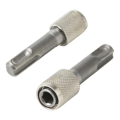2 Stück SDS Plus Adapter,SDS Adapter,Bit Auf Aufnahme,Bithalter Bits Bohrerhalter,für Schraubenaufnahme Sechskantschaft set zu Universalhalter,35mm Rundschaft für Schlagbohrer Hammerbohrer 2 Stück SDS Plus Adapter,SDS Adapter,Bit Auf Aufnahme,Bithalter Bits Bohrerhalter,für Schraubenaufnahme Sechskantschaft set zu Universalhalter,35mm Rundschaft für Schlagbohrer Hammerbohrer von Snhauxinfa