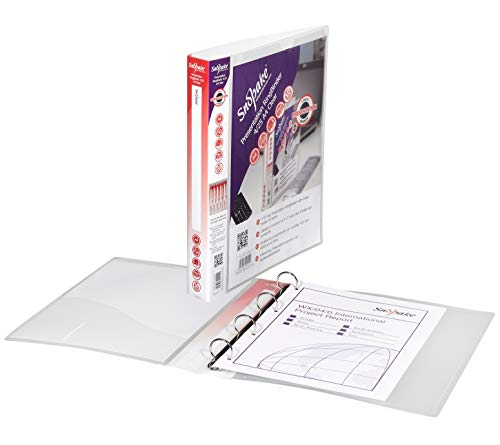 Snopake 13368S Präsentations-Ringbuch, A4, 4 D-Ring-Mechanik, 25 mm, transparent Snopake 13368S Präsentations-Ringbuch, A4, 4 D-Ring-Mechanik, 25 mm, transparent von Snopake