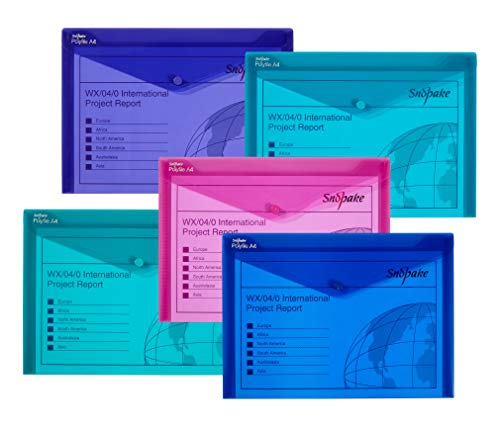 Snopake Dokumententasche Polyfile/12844 A4 Electra sortiert PP Inh.5 Snopake Dokumententasche Polyfile/12844 A4 Electra sortiert PP Inh.5 von Snopake