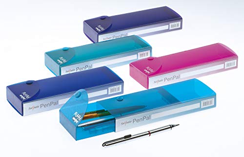 Snopake Pen Pal Federtasche 5 Stück farblich sortiert/Electra-Farben von Snopake